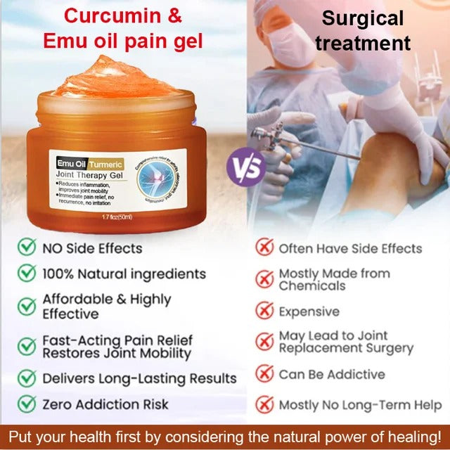 Emu Oil Turmeric Joint Care Gel